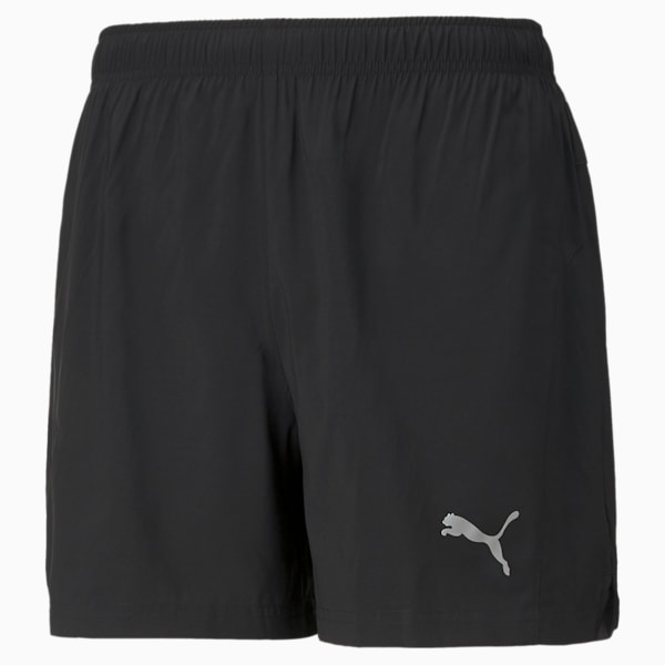 RUN Favourite Woven Session Men's 5" Shorts, Puma Black, extralarge-IND